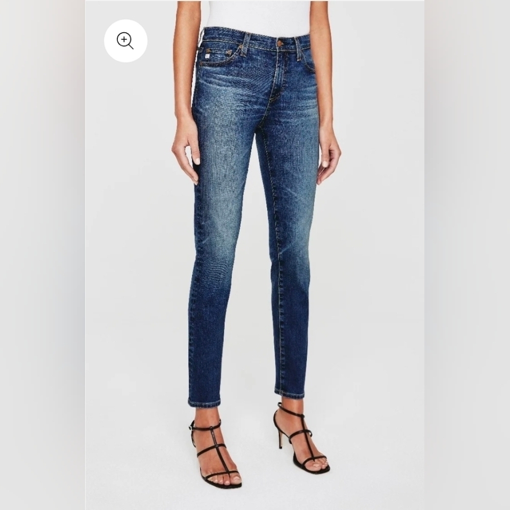 AG Prima Crop Cigarette Crop Leg Jeans Sz 25R